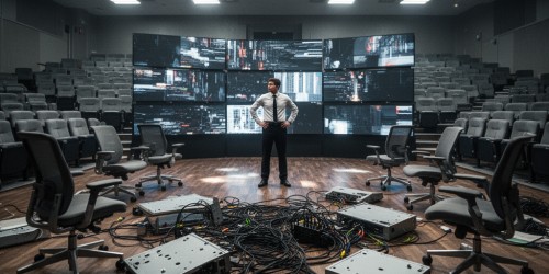 Erros que geram retrabalho em auditórios institucionais