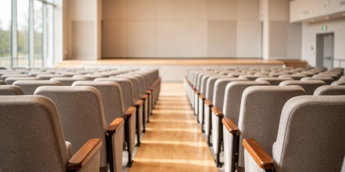 Quais cadeiras escolher para um auditório em um colégio