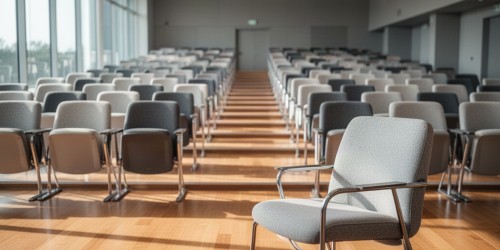 Comprar móveis para auditório: preço, opções baratas e cuidados
