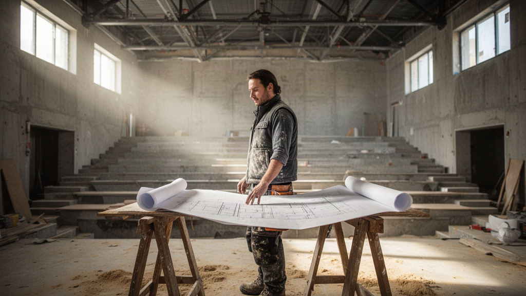 O que define o sucesso ao construir uma sala para público?