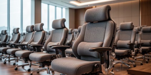 Quais poltronas funcionam melhor em sessões longas de plenário