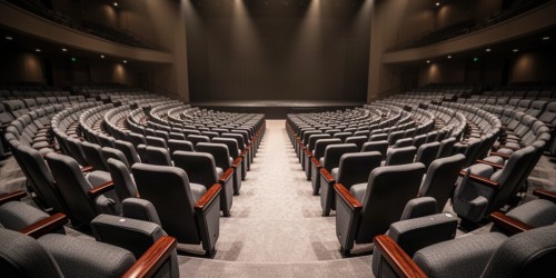 Comprar poltronas para anfiteatro: preço, opções baratas e cuidados
