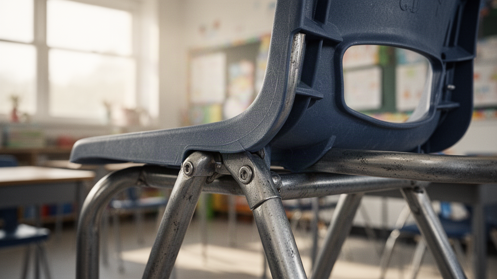 Principais materiais e acabamentos para cadeiras escolares duráveis