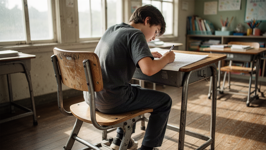 Quais cadeiras suportam melhor o uso diário da escola?