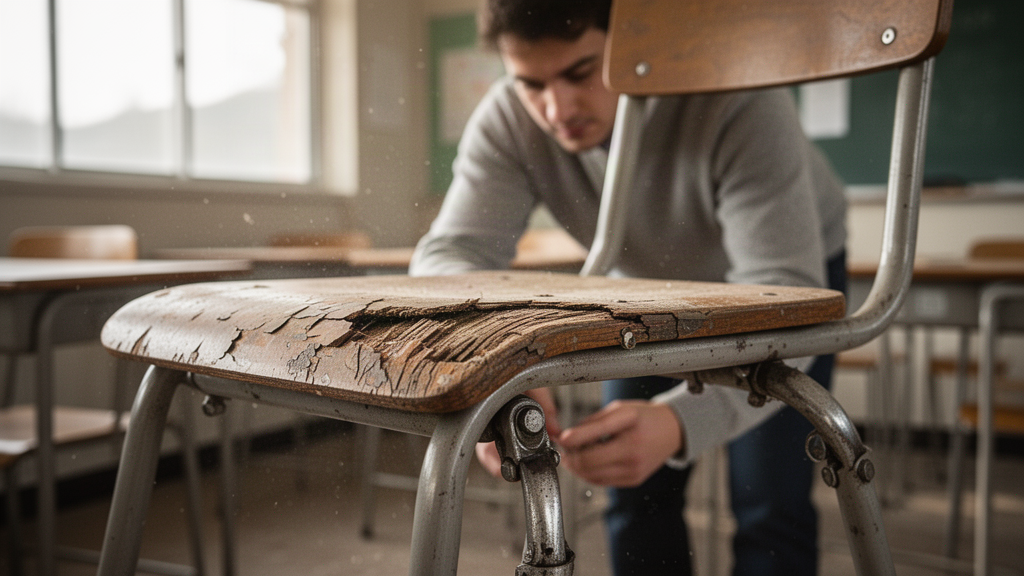 Sinais de que está na hora de renovar as cadeiras da sua escola