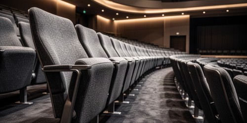 Como especificar poltronas para anfiteatro em projetos técnicos