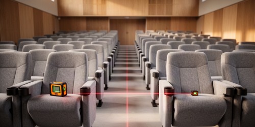 Como usar medidas de cadeiras no projeto de um auditório