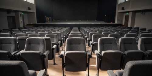 Comprar cadeiras de auditório para um teatro: preço e opções baratas