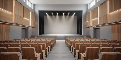 Como projetar um auditório para um órgão público: layout, conforto e fluxo