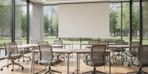 Como criar uma sala flexível para cursos e palestras