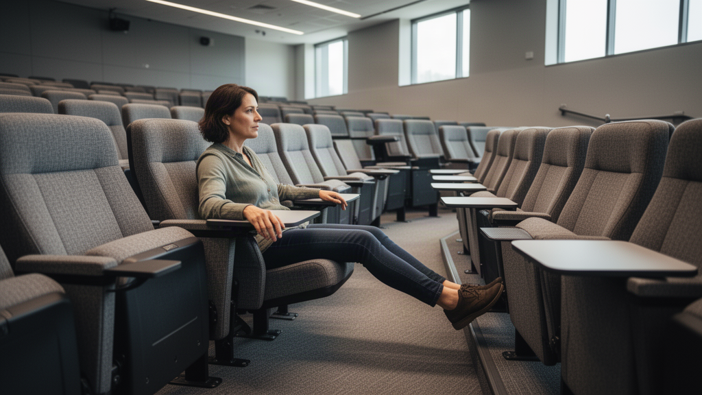 O espaçamento entre fileiras também determina o conforto