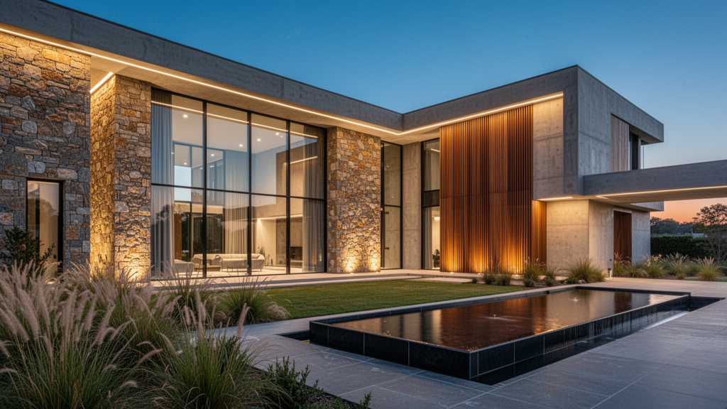 Tendências de arquitetura externa que valorizam imóveis de alto padrão