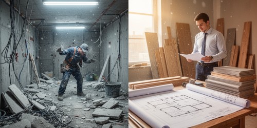 Reforma rápida ou obra bem planejada: o que realmente economiza tempo?