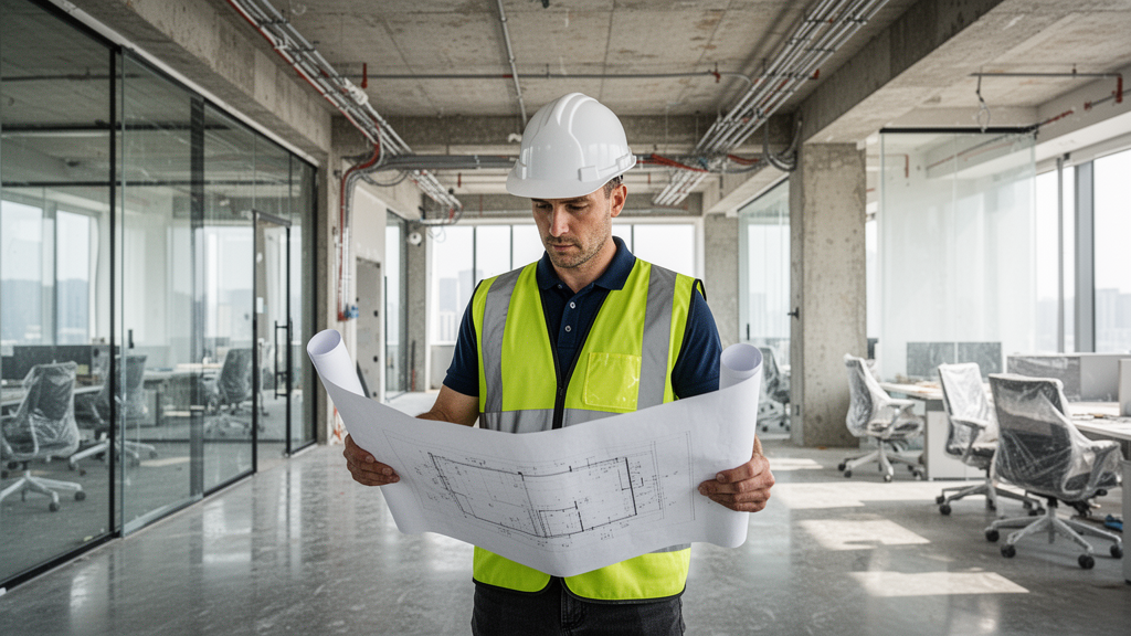 Obras comerciais e corporativas: operação do negócio, segurança e performance