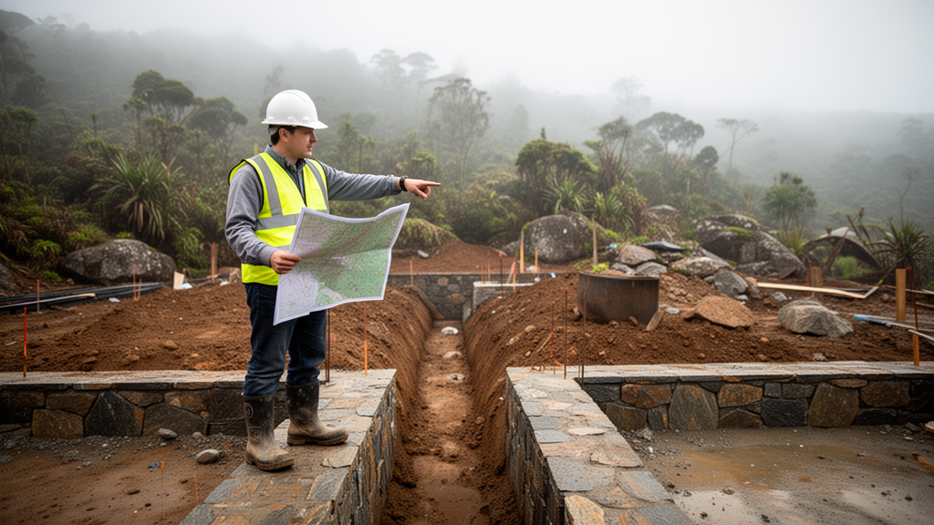 Geografia e clima de Aldeia da Serra: cuidados que influenciam fundações, drenagem e conforto