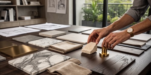 Como funciona a escolha de acabamentos em obras premium