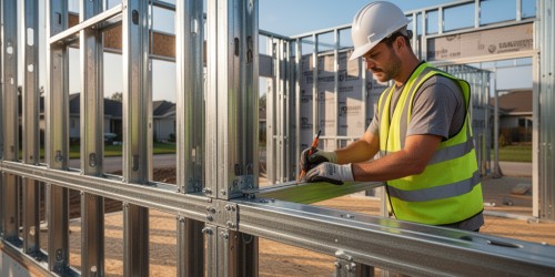 Como funciona uma construção em Steel Frame