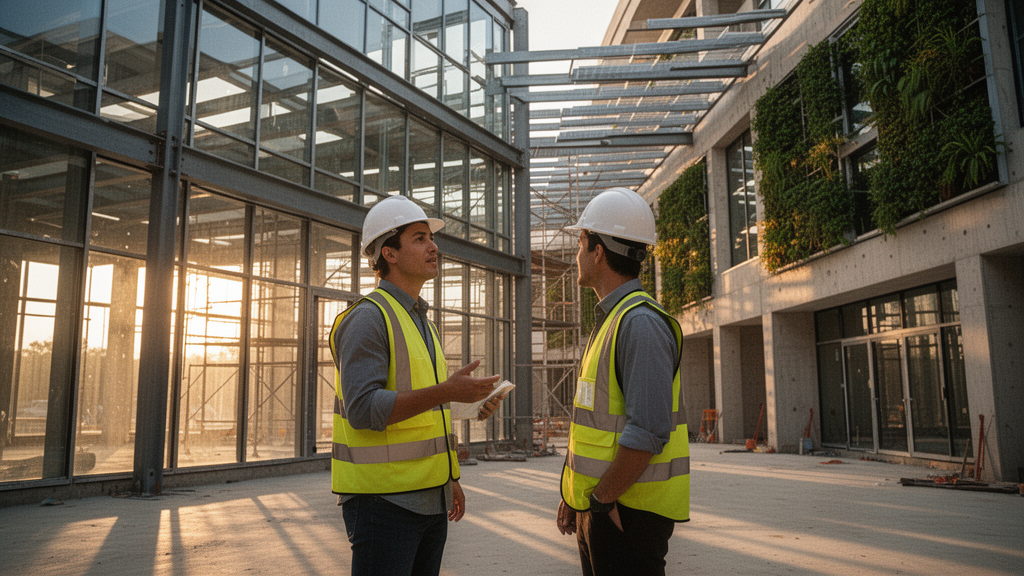 Tendências na construção comercial: eficiência, sustentabilidade e tecnologia