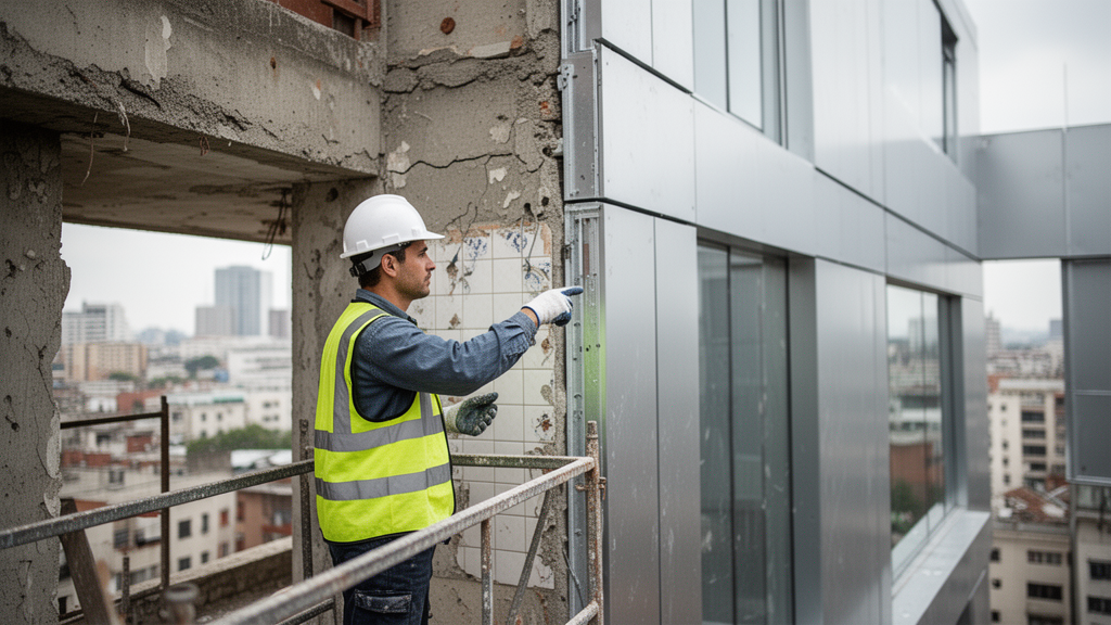 O que é retrofit de fachada na prática