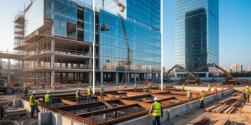 Quais são as etapas de uma construção corporativa?