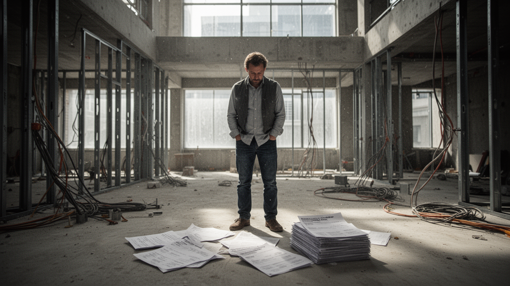 Por que atrasos em obras corporativas custam mais do que parece