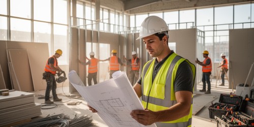 Como funciona a execução de uma obra comercial