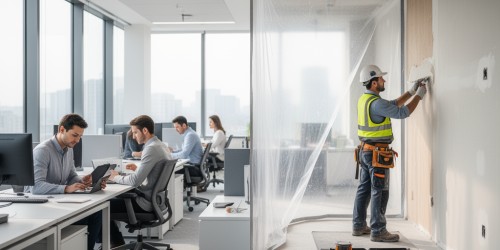 Como evitar que a reforma atrapalhe o funcionamento da empresa