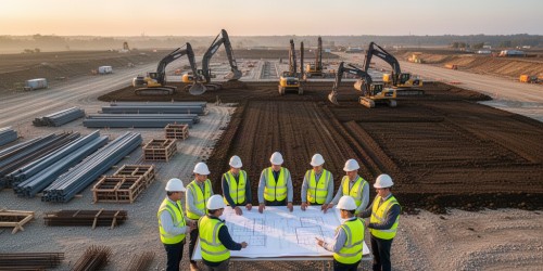 Como uma empresa de engenharia organiza uma obra do zero