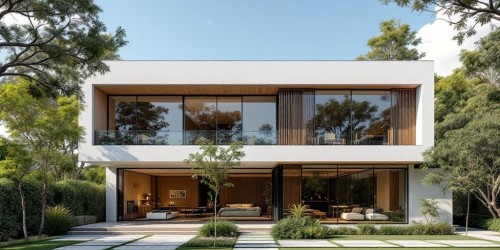 Retrofit de fachada para residências de alto padrão