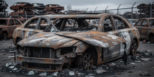 Baixa de veículo por perda total, incêndio ou dano irreparável