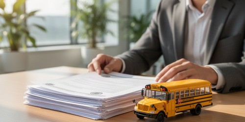 Como solicitar a licença e cadastrar o veículo escolar