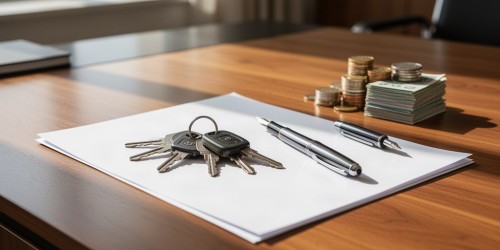 Quais despesas entram na transferência de um veículo usado?